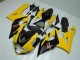 Gelb Glänzendes Schwarz Rot 2005-2006 Suzuki GSXR 1000 Motorrad Verkleidung