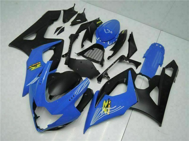 Blau Schwarz 2005-2006 Suzuki GSXR 1000 Motorrad Verkleidung