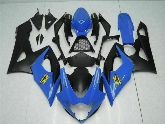 Blau Schwarz 2005-2006 Suzuki GSXR 1000 Motorrad Verkleidung