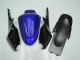 Blau Schwarz 2005-2006 Suzuki GSXR 1000 Motorrad Verkleidung