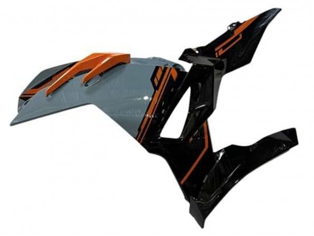 Nardo Grau Orange Schwarz 2024-2026 Kawasaki Ninja 500 EX500R Motorrad Verkleidung