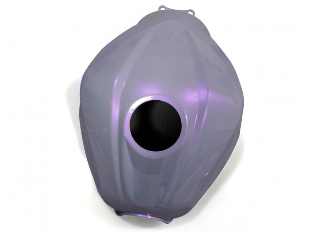 Kawasaki EX300 Motorrad Verkleidung 2013-2024 - Chameleon Grau Dazz Perl Lila