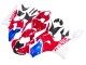 Weiß Rot Blau HRC 2020-2023 Honda CBR1000RR-R Motorrad Verkleidungen Kit