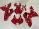 Honda CBR1000RR-R Motorrad Verkleidung 2020-2023 - Kastanienbraun Rot Schwarz