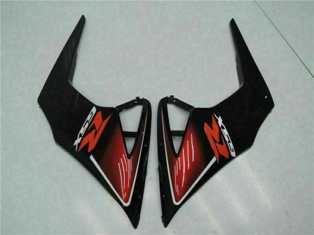 Rot Glänzendes Schwarz 2005-2006 Suzuki GSXR 1000 Motorrad Verkleidung