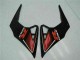Rot Glänzendes Schwarz 2005-2006 Suzuki GSXR 1000 Motorrad Verkleidung