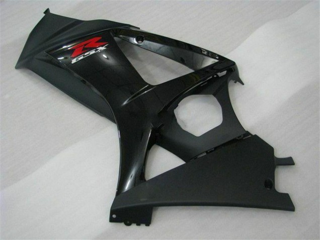 Glänzendes Schwarz Matt Schwarz Rot 2007-2008 Suzuki GSXR 1000 Motorrad Verkleidung