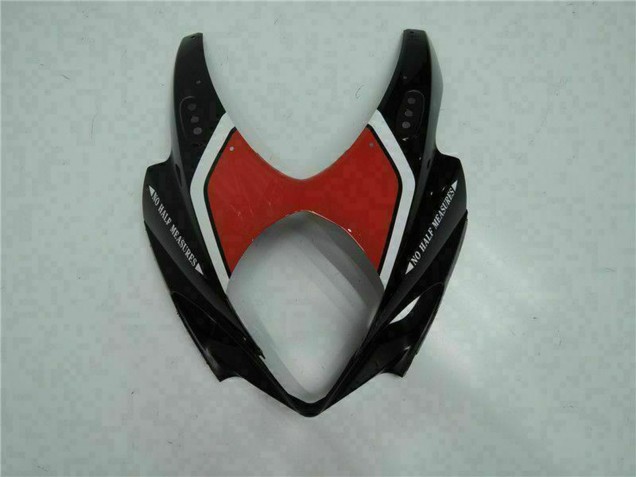 Glänzendes Schwarz Rot Weiß 2007-2008 Suzuki GSXR 1000 Motorrad Verkleidung