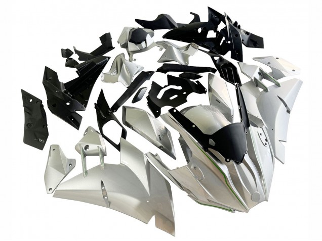 Kawasaki Ninja H2 Motorrad Verkleidung 2015-2022 - Silber