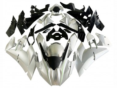 Kawasaki Ninja H2 Motorrad Verkleidung 2015-2022 - Silber