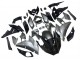 Kawasaki Ninja H2 Motorrad Verkleidung 2015-2022 - Silber Schwarz Carbonfaser