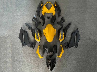Kawasaki Z400 Motorrad Verkleidung 2018-2024 - Gelb Schwarz