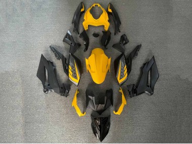 Kawasaki Z400 Motorrad Verkleidung 2018-2024 - Gelb Schwarz