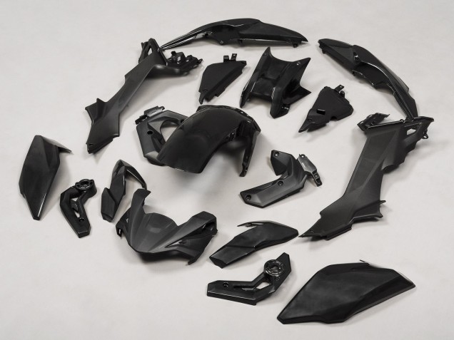 Kawasaki Ninja Z650 Motorrad Verkleidung 2017-2019 - Matt Schwarz