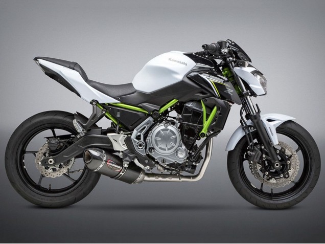 Kawasaki Ninja Z650 Motorrad Verkleidung 2017-2019 - Weiss Schwarz Grun