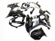 Kawasaki Z1000SX Motorrad Verkleidung 2010-2016 - Glanzendes Schwarz Gold Weiss Mobil West