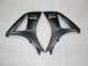 Glänzendes Schwarz Matt Schwarz Weiß 2007-2008 Suzuki GSXR 1000 Motorrad Verkleidung