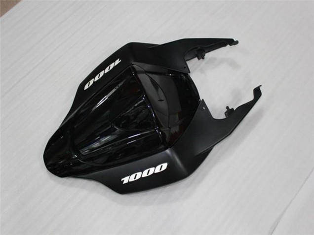 Glänzendes Schwarz Matt Schwarz Weiß 2007-2008 Suzuki GSXR 1000 Motorrad Verkleidung