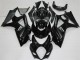 Glänzendes Schwarz Matt Schwarz Weiß 2007-2008 Suzuki GSXR 1000 Motorrad Verkleidung