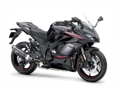 Kawasaki Z1000SX Motorrad Verkleidung 2020-2025 - Schwarz Silber Ninja
