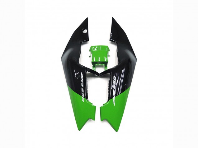 Kawasaki ZXR250 Motorrad Verkleidung 1989-1990 - Grun Glanzendes Schwarz Elf Touch4 Bridgestone