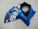 Blau Grün Weiß 2009-2016 Suzuki GSXR 1000 Motorrad Verkleidung Kit
