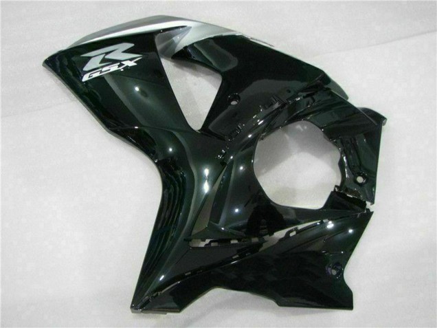 Glänzendes Schwarz Silber Weiß 2009-2016 Suzuki GSXR 1000 Motorrad Verkleidung