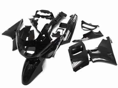 Kawasaki ZZR400 Motorrad Verkleidung 1993-2007 - Glanzendes Schwarz