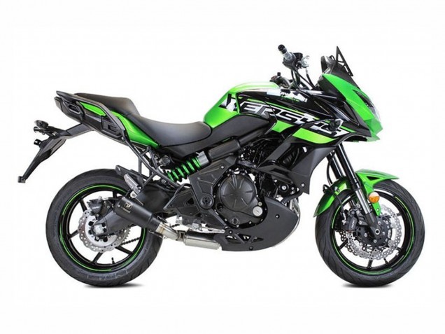 Kawasaki Versys 650 Motorrad Verkleidung 2015-2021 - Grun Schwarz