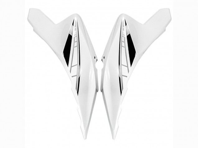 Kawasaki Versys 650 Motorrad Verkleidung 2022-2025 - Glanzendes Schwarz Weiss