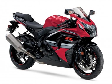 Rot Grau 2009-2016 Suzuki GSXR 1000 Motorrad Verkleidung