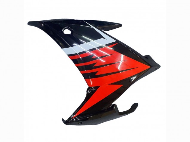 Yamaha FZ6R Motorrad Verkleidung 2009-2015 - Schwarz Rot Weiss