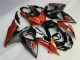 Orange Glänzendes Schwarz 2009-2016 Suzuki GSXR 1000 Motorrad Verkleidung