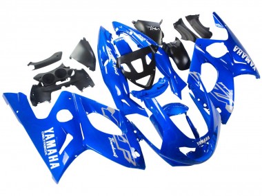 Yamaha YZF600R Thundercat Motorrad Verkleidung 1996-2007 - Blau Weiss Silber