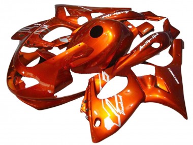 Yamaha YZF600R Thundercat Motorrad Verkleidung 1996-2007 - Burnt Orange