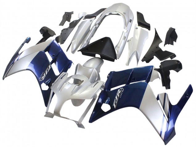Yamaha FJR1300 Motorrad Verkleidung 2001-2006 - Dunkel Blau Silber