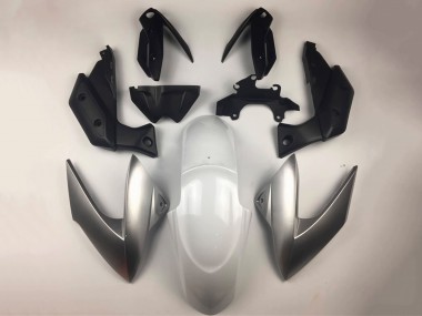 Yamaha XJ6 Motorrad Verkleidung 2009-2012 - Weiss Silber