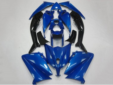 Yamaha TMAX530 Motorrad Verkleidung 2012-2014 - Blau Schwarz