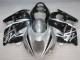 Silber Schwarz 1996-2007 Suzuki GSXR 1300 Hayabusa Motorrad Verkleidung