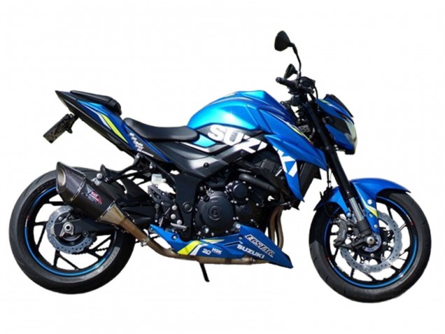 Blau Ecstar 2017-2022 Suzuki GSX-S 750 Motorrad Verkleidung