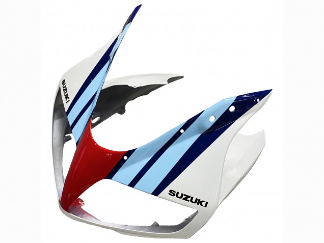 Suzuki SV650 Motorrad Verkleidung 2003-2013 - Weiss Rot Blau Martini
