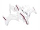Suzuki SV650 Motorrad Verkleidung 2003-2013 - Weiss mit Dunkel Rot Linie