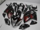 Glänzendes Schwarz Rot 2008-2020 Suzuki GSXR 1300 Hayabusa Motorrad Verkleidung