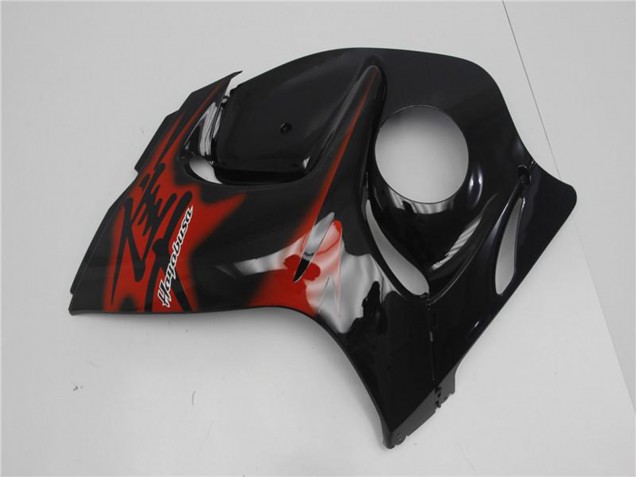 Glänzendes Schwarz Rot 2008-2020 Suzuki GSXR 1300 Hayabusa Motorrad Verkleidung