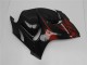 Glänzendes Schwarz Rot 2008-2020 Suzuki GSXR 1300 Hayabusa Motorrad Verkleidung