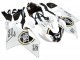 Aprilia RSV1000 Motorrad Verkleidung 2003-2006 - Weiss Schwarz Lucky Strike Motul Michelin