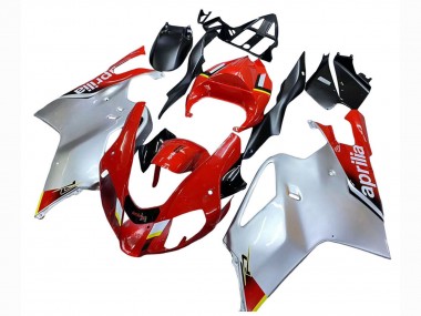 Aprilia RSV1000 Motorrad Verkleidung 2003-2006 - Weiss Rot Schwarz