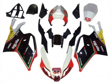 Aprilia RSV1000 Motorrad Verkleidung 2003-2006 - Weiss Schwarz Rot Gelb 58