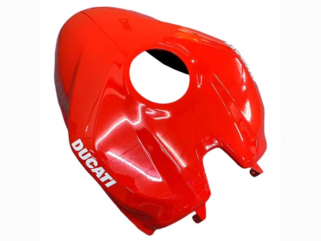 Ducati Panigale V2 Motorrad Verkleidung Kit 2020-2024 - Weiss Rot Glanzendes Schwarz