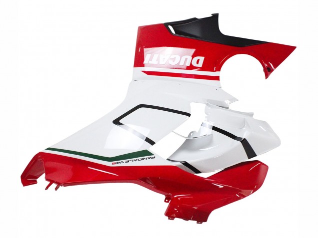 Ducati Panigale V4 V4S Motorrad Verkleidung 2018-2019 - Weiss Rot Matt Schwarz